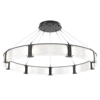 Parallel LED Chandelier in Matte Black (404|CHB0042-60-MB-CG-CA1-L1)