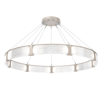 Parallel LED Chandelier in Beige Silver (404|CHB0042-72-BS-CG-CA1-L3)