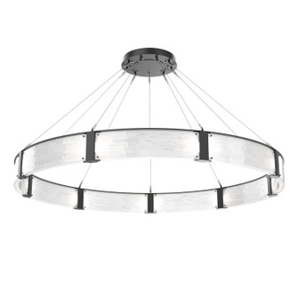 Parallel LED Chandelier in Matte Black (404|CHB0042-72-MB-CG-CA1-L1)
