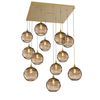 Terra Pendant in Gilded Brass (404|CHB0047-12-GB-OB-C01-E2)