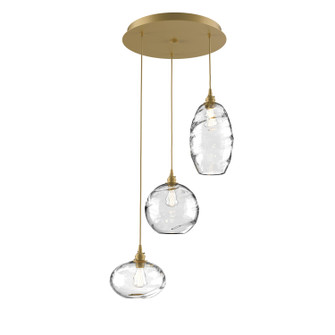 Misto Pendant in Gilded Brass (404|CHB0048-03-GB-OC-C01-E2)
