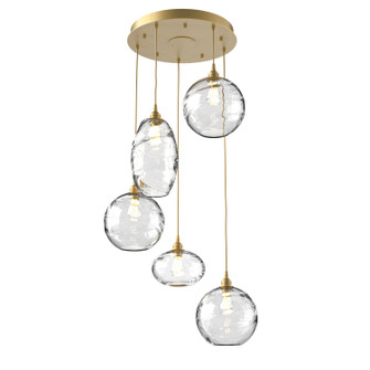 Misto Pendant in Gilded Brass (404|CHB0048-05-GB-OC-C01-E2)