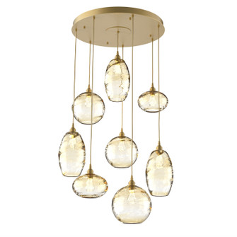 Misto Pendant in Gilded Brass (404|CHB0048-08-GB-OA-C01-E2)