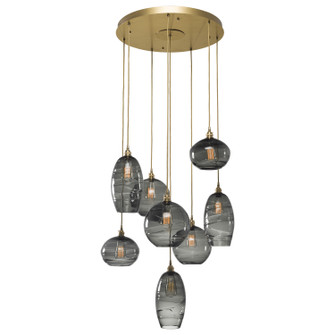 Misto Eight Light Pendant in Matte Black (404|CHB0048-08-MB-OA-C01-E2)