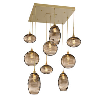 Misto Pendant in Gilded Brass (404|CHB0048-09-GB-OB-C01-E2)