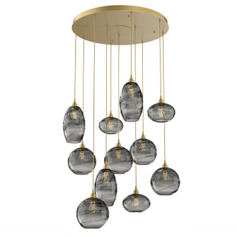 Misto Pendant in Gilded Brass (404|CHB0048-11-GB-OS-C01-E2)