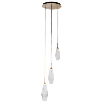 Aalto LED Pendant in Gunmetal (404|CHB0049-03-GM-RS-C01-L1)