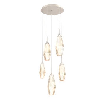 Aalto LED Pendant in Beige Silver (404|CHB0049-05-BS-RA-C01-L3)