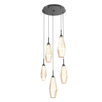 Aalto LED Pendant in Matte Black (404|CHB0049-05-MB-RA-C01-L3)