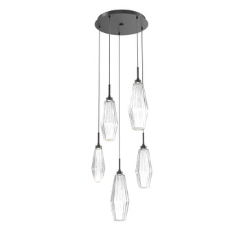 Aalto LED Pendant in Matte Black (404|CHB0049-05-MB-RC-C01-L1)