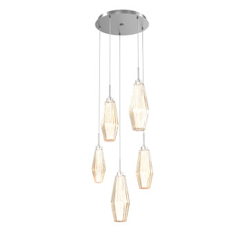 Aalto LED Pendant in Satin Nickel (404|CHB0049-05-SN-RA-C01-L1)