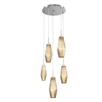 Aalto LED Pendant in Satin Nickel (404|CHB0049-05-SN-RB-C01-L3)