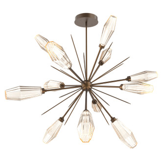 Aalto LED Starburst in Flat Bronze (404|CHB0049-0B-FB-RA-001-L1)