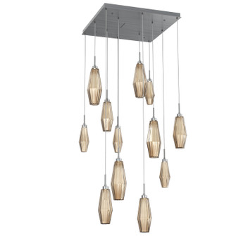 Aalto LED Pendant in Gunmetal (404|CHB0049-12-GM-RB-C01-L1)