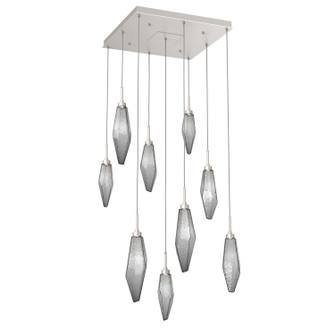 Rock Crystal LED Pendant in Beige Silver (404|CHB0050-09-BS-CS-C01-L3)