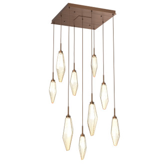 Rock Crystal LED Pendant in Oil Rubbed Bronze (404|CHB0050-09-RB-CA-C01-L3)