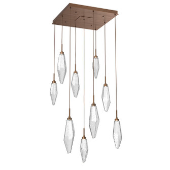 Rock Crystal LED Pendant in Oil Rubbed Bronze (404|CHB0050-09-RB-CC-C01-L1)