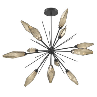 Rock Crystal LED Starburst in Matte Black (404|CHB0050-0B-MB-CB-001-L1)