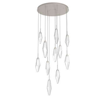 Rock Crystal LED Pendant in Beige Silver (404|CHB0050-11-BS-CC-C01-L1)