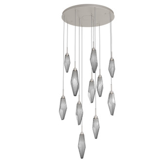 Rock Crystal LED Pendant in Beige Silver (404|CHB0050-11-BS-CS-C01-L1)