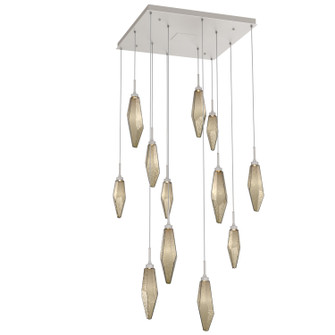 Rock Crystal LED Pendant in Beige Silver (404|CHB0050-12-BS-CB-C01-L1)