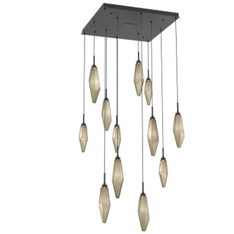 Rock Crystal LED Pendant in Matte Black (404|CHB0050-12-MB-CB-C01-L1)