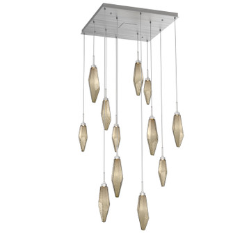 Rock Crystal LED Pendant in Satin Nickel (404|CHB0050-12-SN-CB-C01-L1)