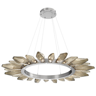Rock Crystal LED Chandelier in Satin Nickel (404|CHB0050-56-SN-CB-CA1-L3)