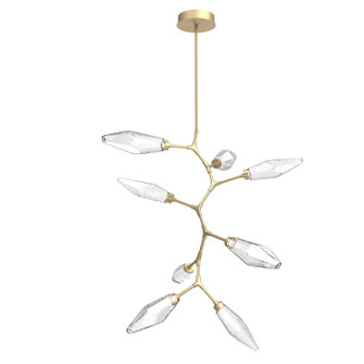 Rock Crystal LED Lantern in Gilded Brass (404|CHB0050-VB-GB-CC-001-L1)