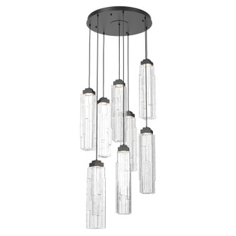 Ledgestone LED Pendant in Matte Black (404|CHB0056-08-MB-LC-C01-L3)