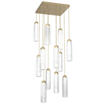 Ledgestone LED Pendant in Gilded Brass (404|CHB0056-12-GB-LC-C01-L1)