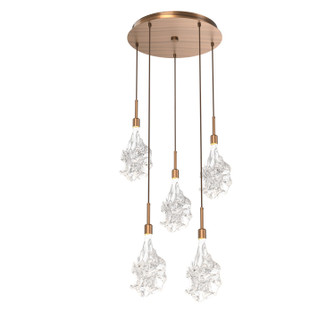 Blossom LED Pendant in Oil Rubbed Bronze (404|CHB0059-05-RB-BC-C01-L1)