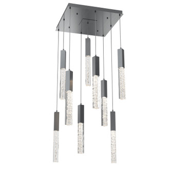 Axis LED Pendant in Gunmetal (404|CHB0060-09-GM-GC-C01-L3)
