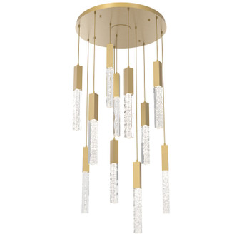 Axis LED Pendant in Gilded Brass (404|CHB0060-11-GB-GC-C01-L1)
