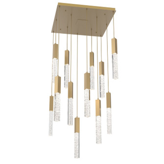 Axis LED Pendant in Gilded Brass (404|CHB0060-12-GB-GC-C01-L3)