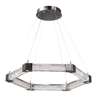 Axis LED Chandelier in Satin Nickel (404|CHB0060-35-SN-GC-CA1-L1)