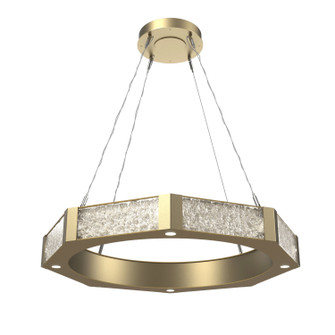 Glacier LED Chandelier in Gilded Brass (404|CHB0061-36-GB-GC-CA1-L1)