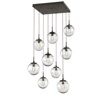Aster Nine Light Pendant in Flat Bronze (404|CHB0062-09-FB-C-C01-E2)
