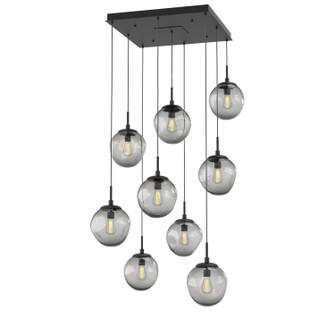 Aster Nine Light Pendant in Matte Black (404|CHB0062-09-MB-S-C01-E2)