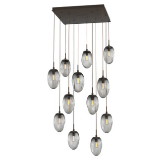 Meteo 12 Light Pendant in Flat Bronze (404|CHB0063-12-FB-S-C01-E2)