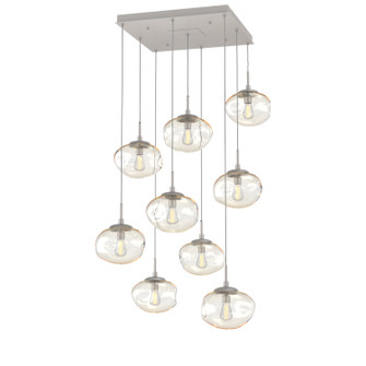 Nebula Nine Light Pendant in Beige Silver (404|CHB0064-09-BS-A-C01-E2)