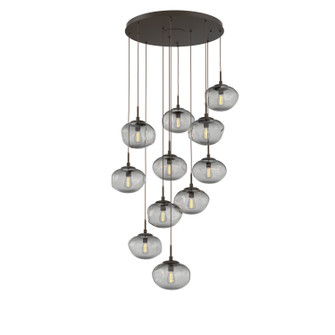 Nebula 11 Light Pendant in Flat Bronze (404|CHB0064-11-FB-S-C01-E2) Nebula 11 Light Pendant in Flat Bronze (404|CHB0064-11-FB-S-C01-E2)