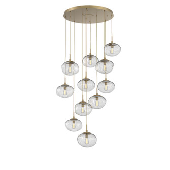 Nebula 11 Light Pendant in Gilded Brass (404|CHB0064-11-GB-C-C01-E2)