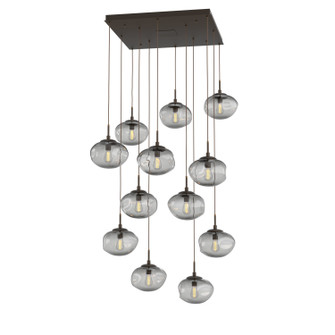 Nebula 12 Light Pendant in Flat Bronze (404|CHB0064-12-FB-S-C01-E2)