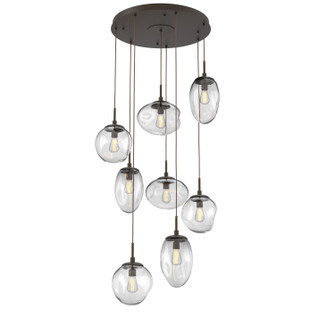 Cosmos Eight Light Pendant in Flat Bronze (404|CHB0065-08-FB-C-C01-E2)