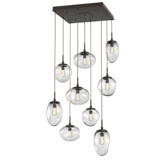 Cosmos Nine Light Pendant in Flat Bronze (404|CHB0065-09-FB-C-C01-E2)