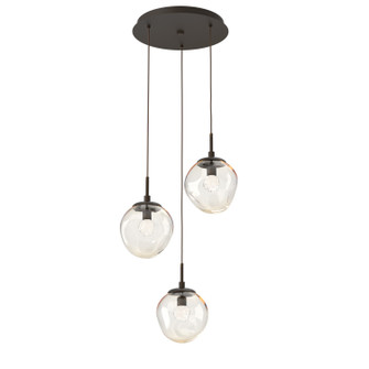 Aster LED Pendant in Flat Bronze (404|CHB0066-03-FB-FA-C01-L3)