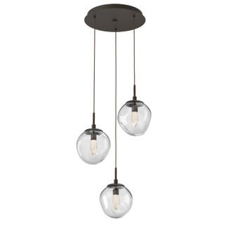 Aster LED Pendant in Flat Bronze (404|CHB0066-03-FB-GC-C01-L3)