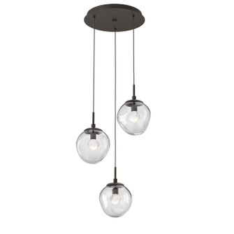 Aster LED Pendant in Flat Bronze (404|CHB0066-03-FB-ZC-C01-L3)