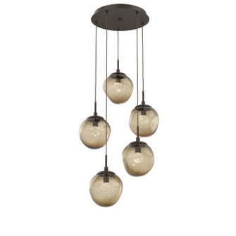 Aster LED Pendant in Flat Bronze (404|CHB0066-05-FB-FB-C01-L3)